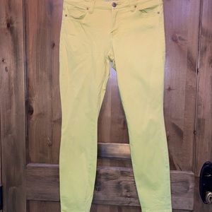 Cabi  citron skinny jeans size 10